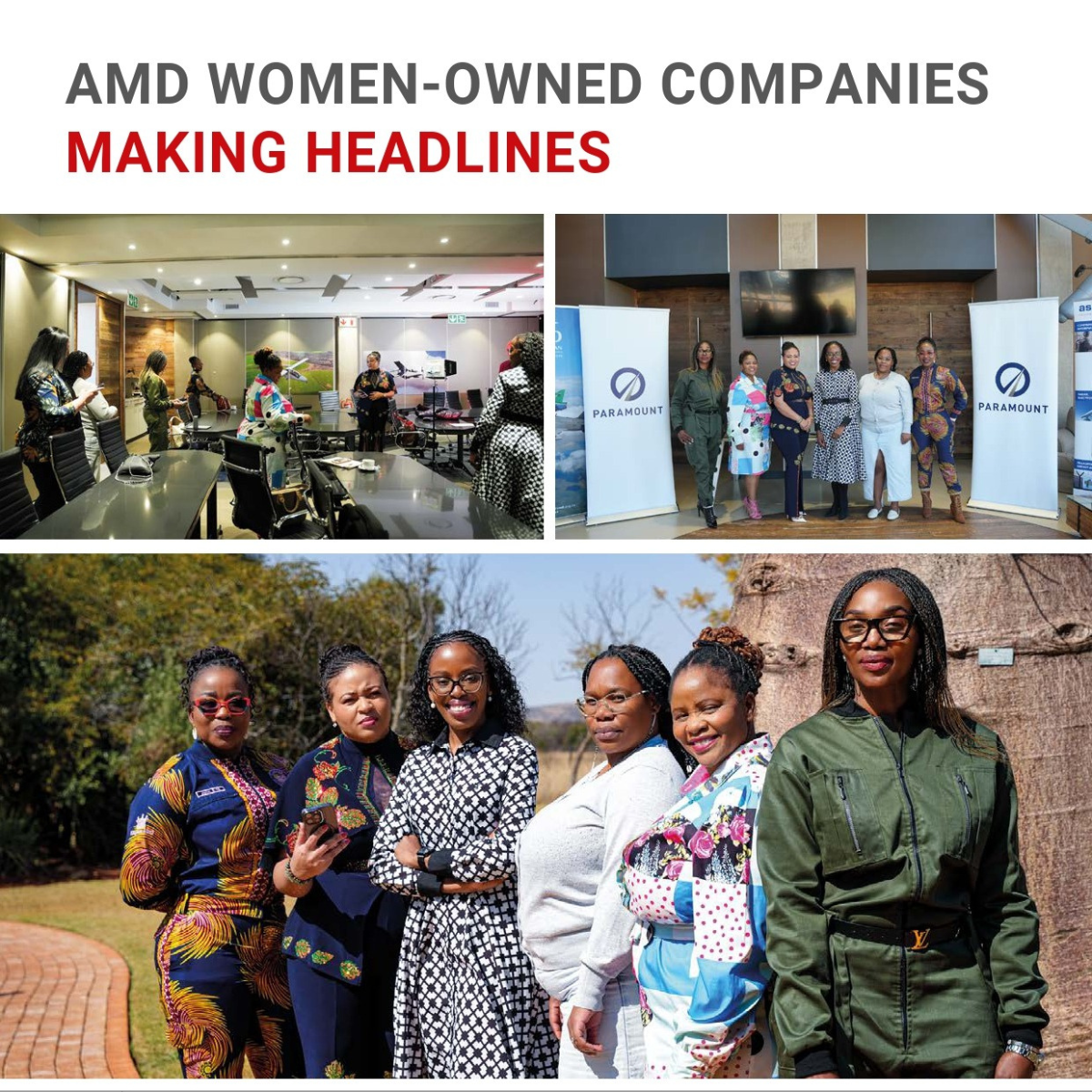 AMD Women-Owned Companies Making Headlines